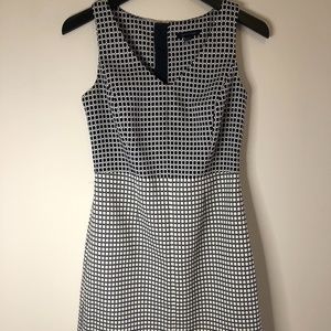 Navy blue and white Tommy Hilfiger dress